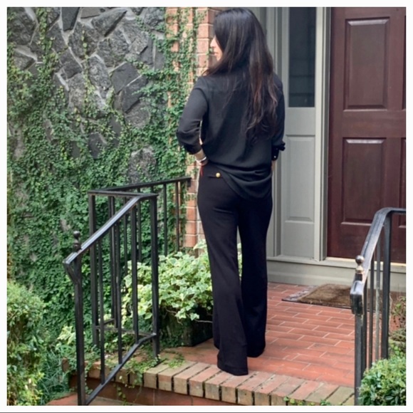 ✨RESTOCK ✨Black gold button side pocket pants - Picture 7 of 8